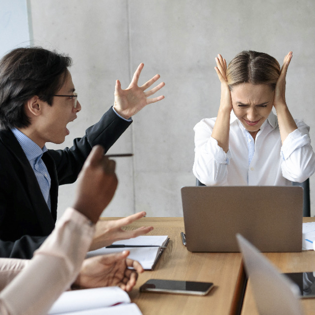 Konfliktmanagement – Spannungen in einer beruflichen Besprechung