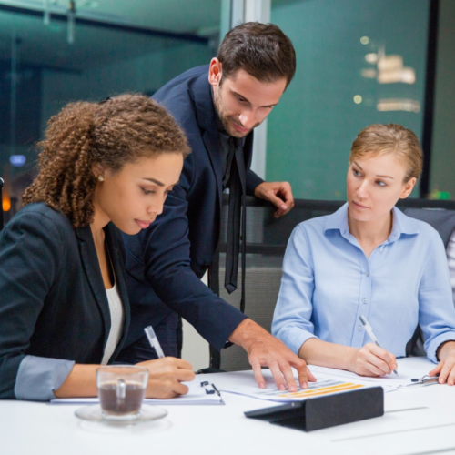 Intermediate management – team support