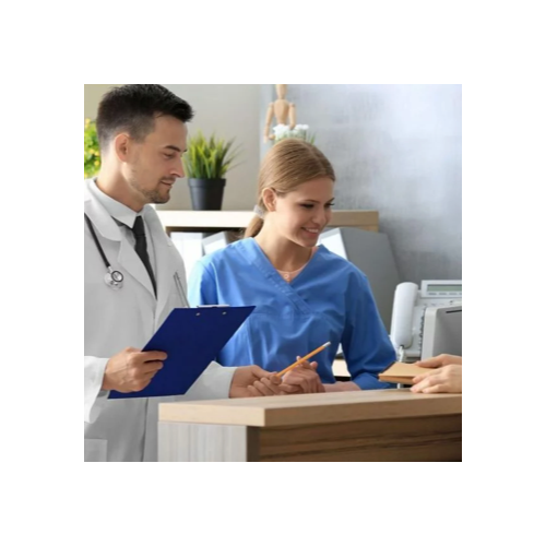 Accueil patient en établissement de santé – coordination entre médecin et personnel médical.