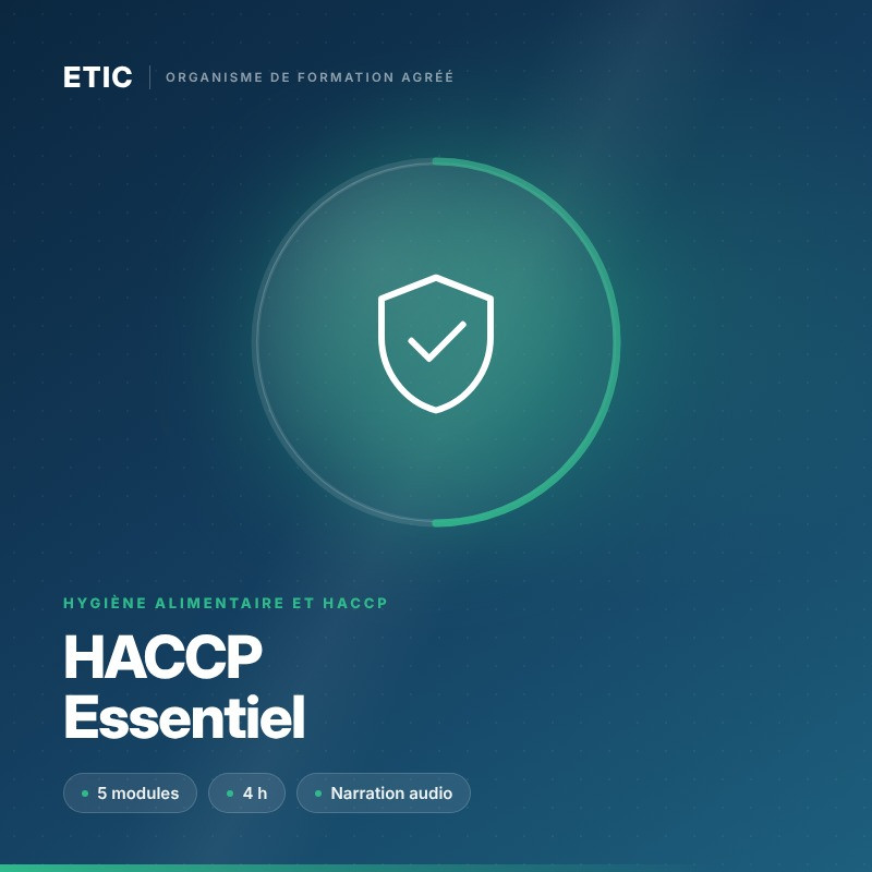 HACCP Essentiel – Lebensmittelhygiene, die fünf Basismodule