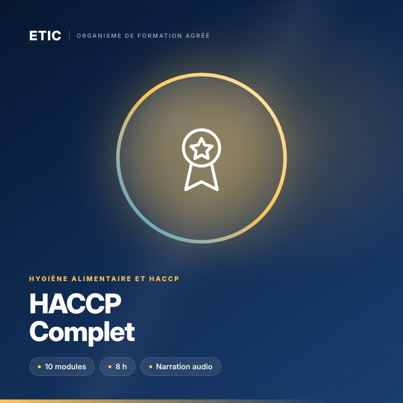 HACCP Complete – All Ten Modules, from Regulation to Inspection